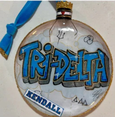 Tri-Delta Ornament